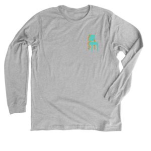 No One + Nothing Left Out, a Athletic Heather Premium Long Sleeve Tee.